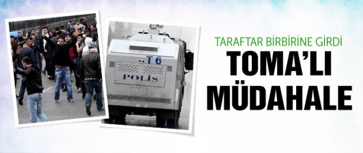 İstanbul'un göbeğinde futbol terörü!