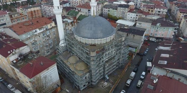 Karadeniz Mahallesi'nde bulunan Yunus Emre Camii Sonunda Tamamlanıyor