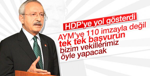 Kemal Kılıçdaroğlu'ndan HDP'nin destek çağrısına cevap
