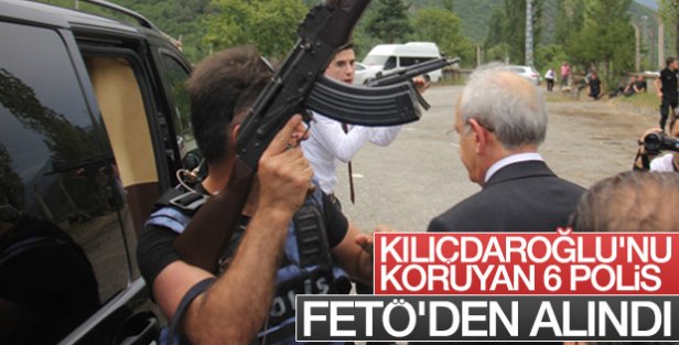 Kemal Kılıçdaroğlu'nu koruya polisler FETÖ'cü çıktı