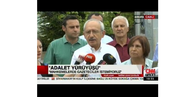 Kılıçdaroğlu'ndan yürüyüş öncesi ilk açıklama