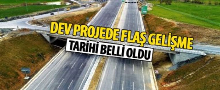 Kuzey Marmara Otoyolu'nun Kınalı-Çatalca Kesimi Açılıyor