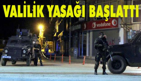 Mardin ve Van'da sokağa çıkma yasağı ilan edildi