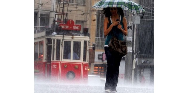 Meteoroloji İstanbul için yağış uyarısında bulundu