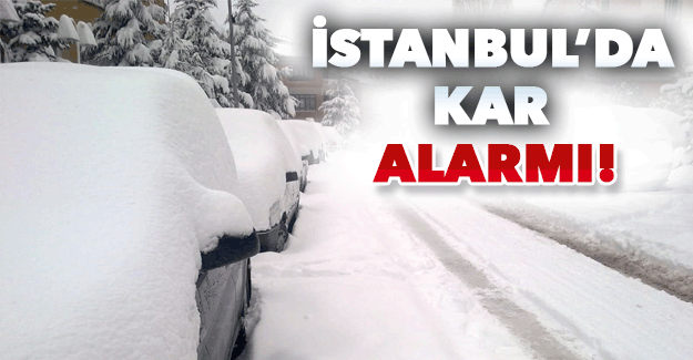 Meteoroloji'den yeni uyarı: İstanbul'a Cuma günü yeniden kar geliyor