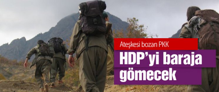 PKK HDP'yi baraja gömecek