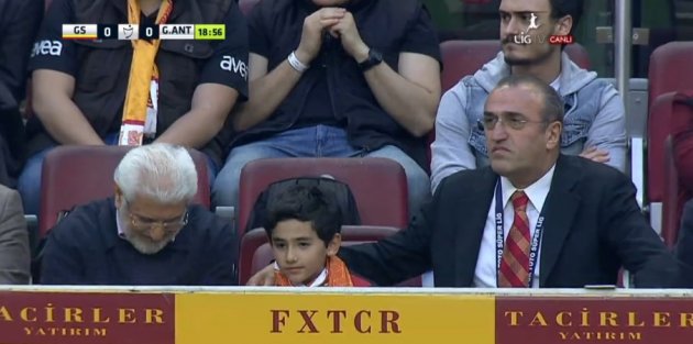 Şehit Savcı Mehmet Kiraz'ın oğlu Galatasaray maçında