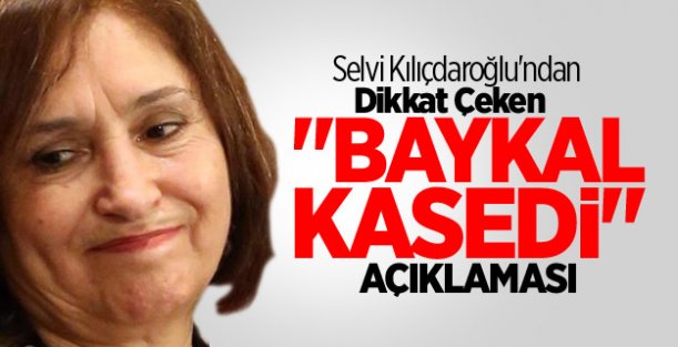 Selvi Kılıçdaroğlu'ndan Baykal Kaseti Yorumu