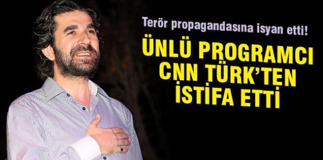 Serdar Tuncer CNN Türk'ten istifa etti!