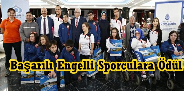 Sultangazi'de Başarılı Engelli Sporculara Ödül