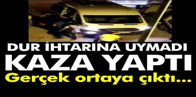 Sultangazi'de Bekçilerden kaçan minibüs kaza yapınca gerçek ortaya çıktı