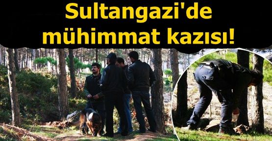 Polis Sultangazi'de DHKP-C'nin silahlarını arıyor 