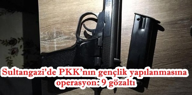 Sultangazi'de PKK'nın gençlik yapılanmasına operasyon: 9 gözaltı