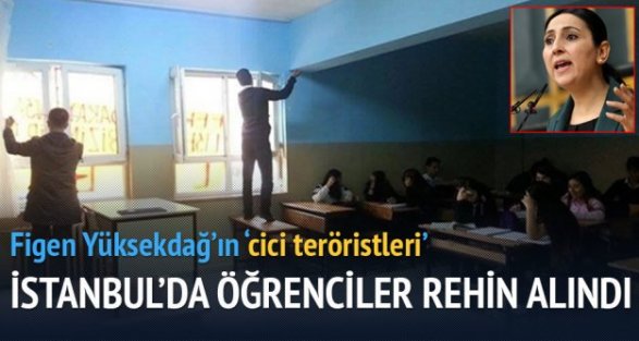 Sultangazi'de teröristler okul basıp öğrencileri rehin aldı!