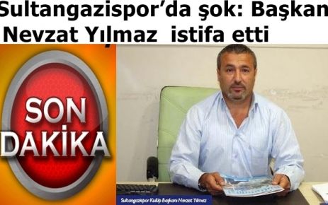 Sultangazispor da şok: Başkan Nevzat Yılmaz istifa etti