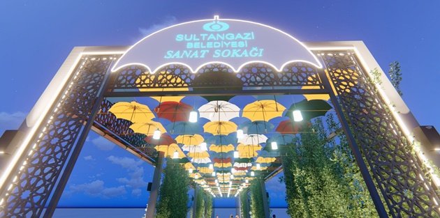 Sultangazi’ye Sanat Sokağı