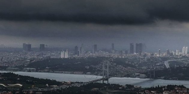 'Süper hücre' İstanbul'u böyle vurdu