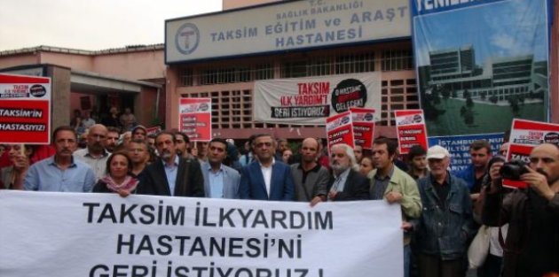 Taksim İlkyardım Hastanesi'nin Geri Gelmesi İçin Gözyaşı Döktü