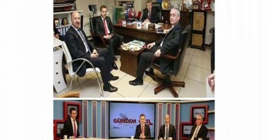 TEK RUMELİ TV' DE BAŞKANLAR GEÇİDİ...