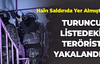 Turuncu kategorideki terörist İstanbul Ataşehir'de...