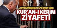Erdoğan Nasrullah Camii'nde Haşr Suresi'ni okudu