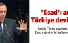 'Esad'ı ancak Türkiye devirebilir!'