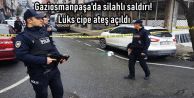 Gaziosmanpaşa'da silahlı saldırı! Lüks cipe ateş açıldı
