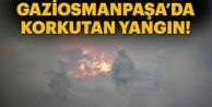 Gaziosmanpaşa'da Yangın: 1 Yaralı