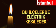 İstanbul'da büyük elektrik kesintisi