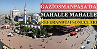 İşte Gaziosmanapaşa'da Mahalle Mahalle Referandum Sonuçları