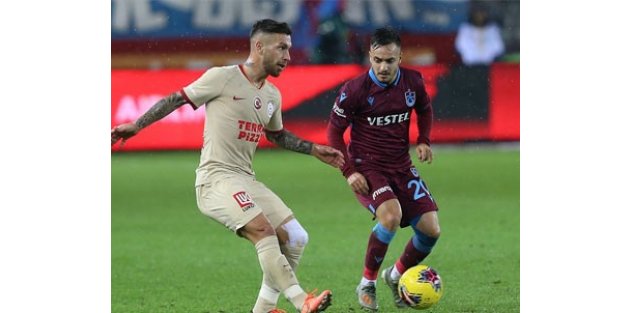 Trabzon'da 1 gollü beraberlik