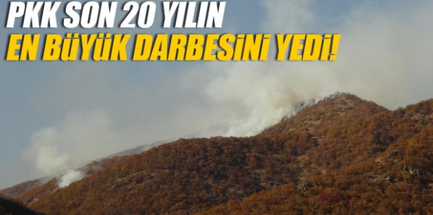 Tunceli'de PKK son 20 yılın en büyük darbesini yedi