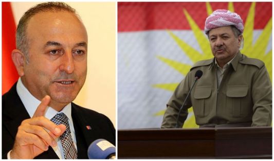 Türk Dışişleri'nden Barzani'ye referandum uyarısı