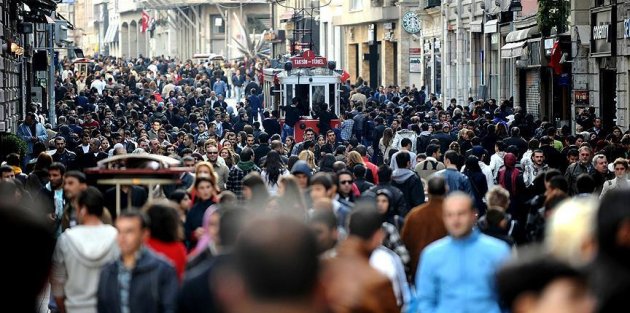 'Türkiye nüfusunun 2040'da 100 milyonu geçmesi beklenmektedir