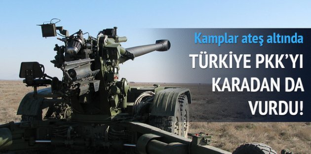 Türkiye PKK'yı karadan da vurdu
