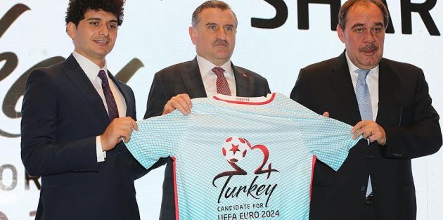 Türkiye'nin EURO 2024 adaylığı logosu tanıtıldı