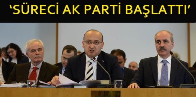Yalçın Akdoğan: Çözüm sürecini AK Parti başlattı