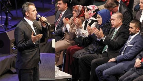 Yavuz Bingöl 'Etme'yi okudu, Erdoğan alkışladı