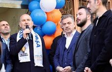 Bakan Soylu Gaziosmanpaşa'da Seçim İrtibat Bürosunun açılışını yaptı