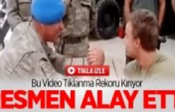 Türk Askeri ile Hollanda Askeri Bilek Güreşi