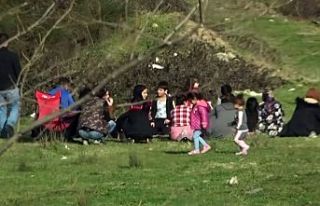 Arnavutköy'de kısıtlamada piknik yapanlara...