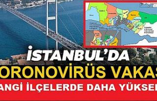 İstanbul'da en çok koronavirüs vakası hangi...