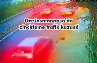 Gaziosmanpaşa'da zincirleme trafik kazası!