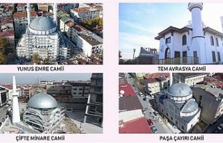 Gaziosmanpaşa'ya 4 yeni Camii