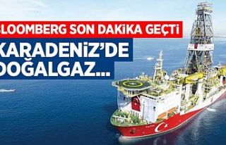Bloomberg: Karadeniz'de yeni bir doğalgaz keşfi...