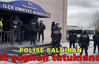 Sultangazi'de polise saldırıda gözaltına...