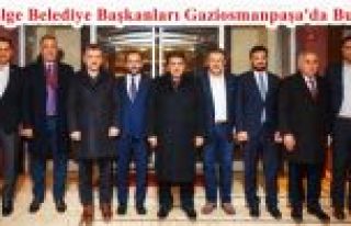 2. Bölge Belediye Başkanları Gaziosmanpaşa'da...