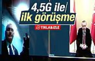 4,5 ile ilk görüşme Erdoğan ile Binali Yıldırım...