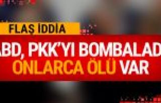 ABD'de Rakka'da PKK/PYD'yi vurdu çok sayıda ölü...
