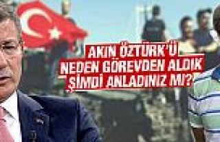 Ahmet Davutoğlu'ndan Akın Öztürk açıklaması